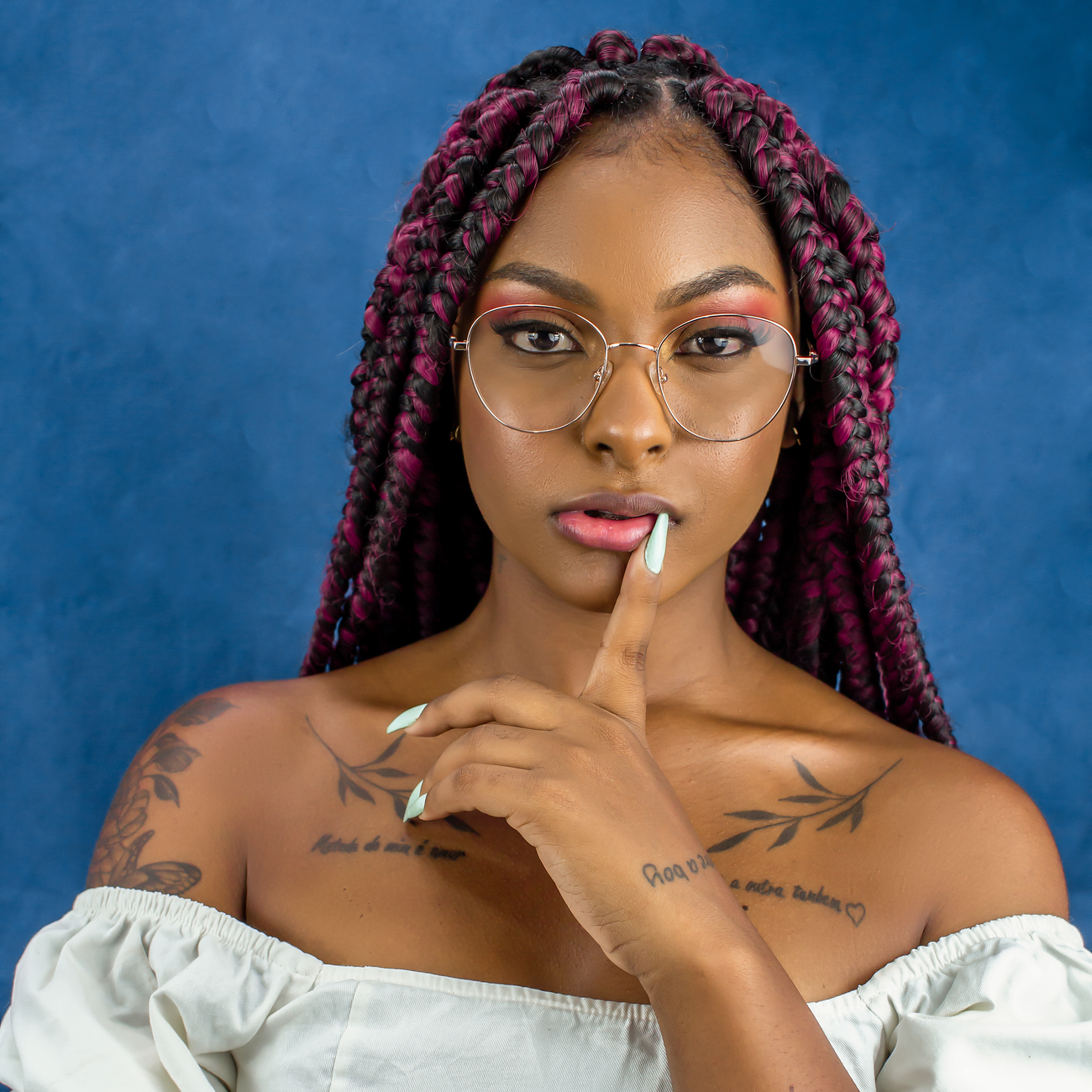 How to do Triangular Box Braids