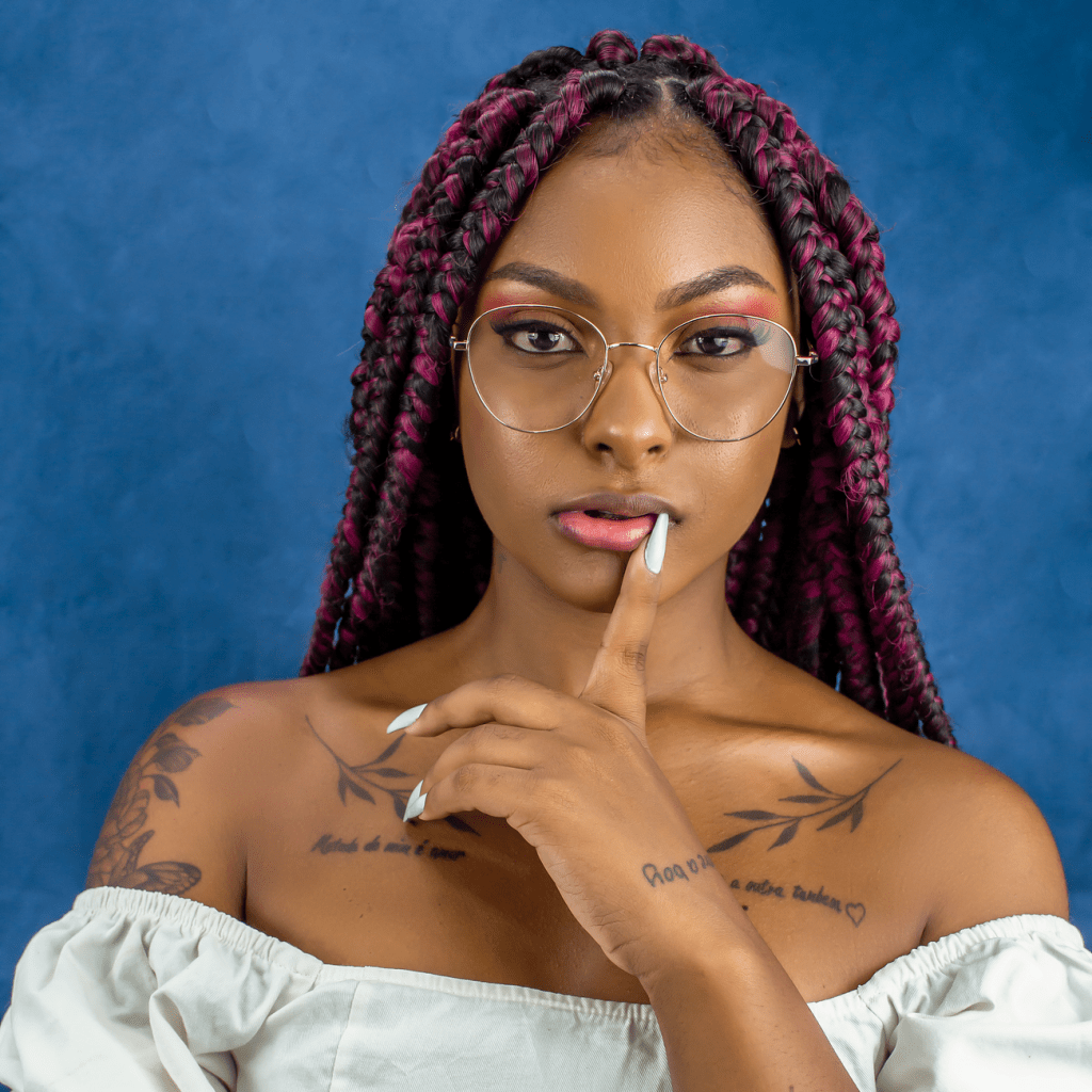 How to do Triangular Box Braids