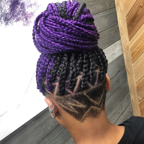 Purple-and-Black-Box-Braids-9