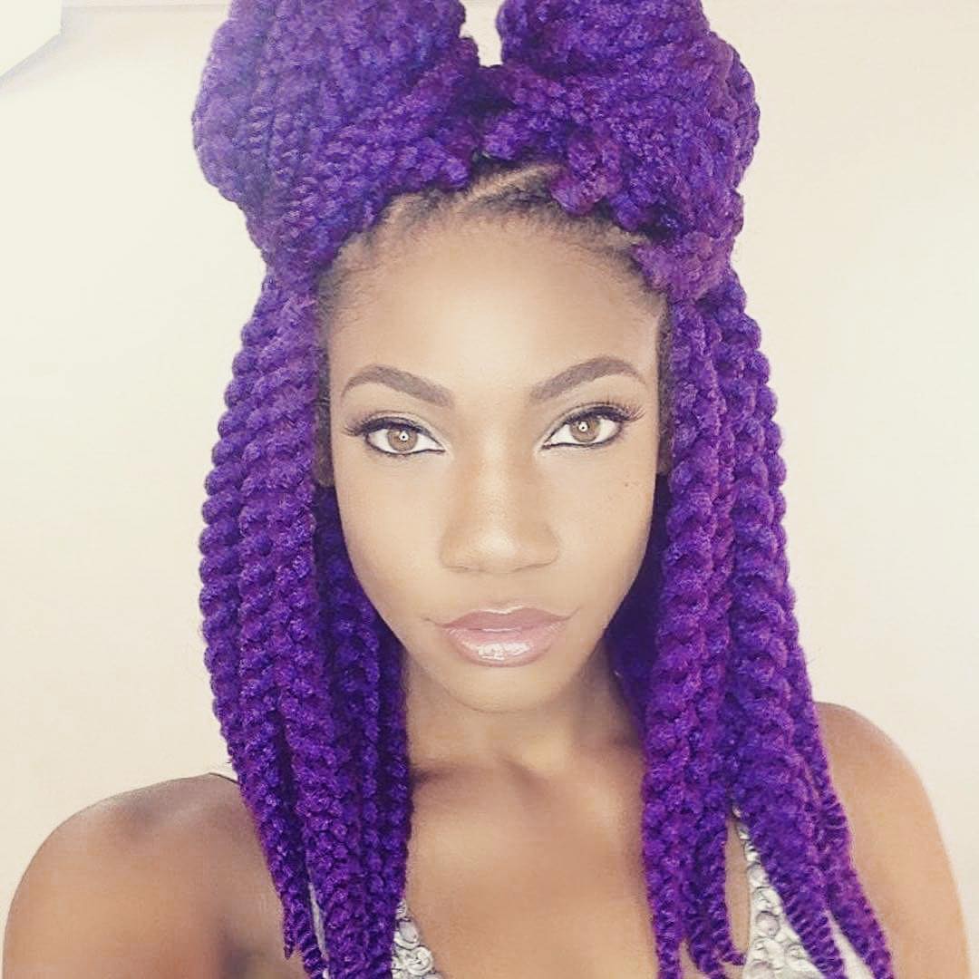Purple-Twisted-Hair